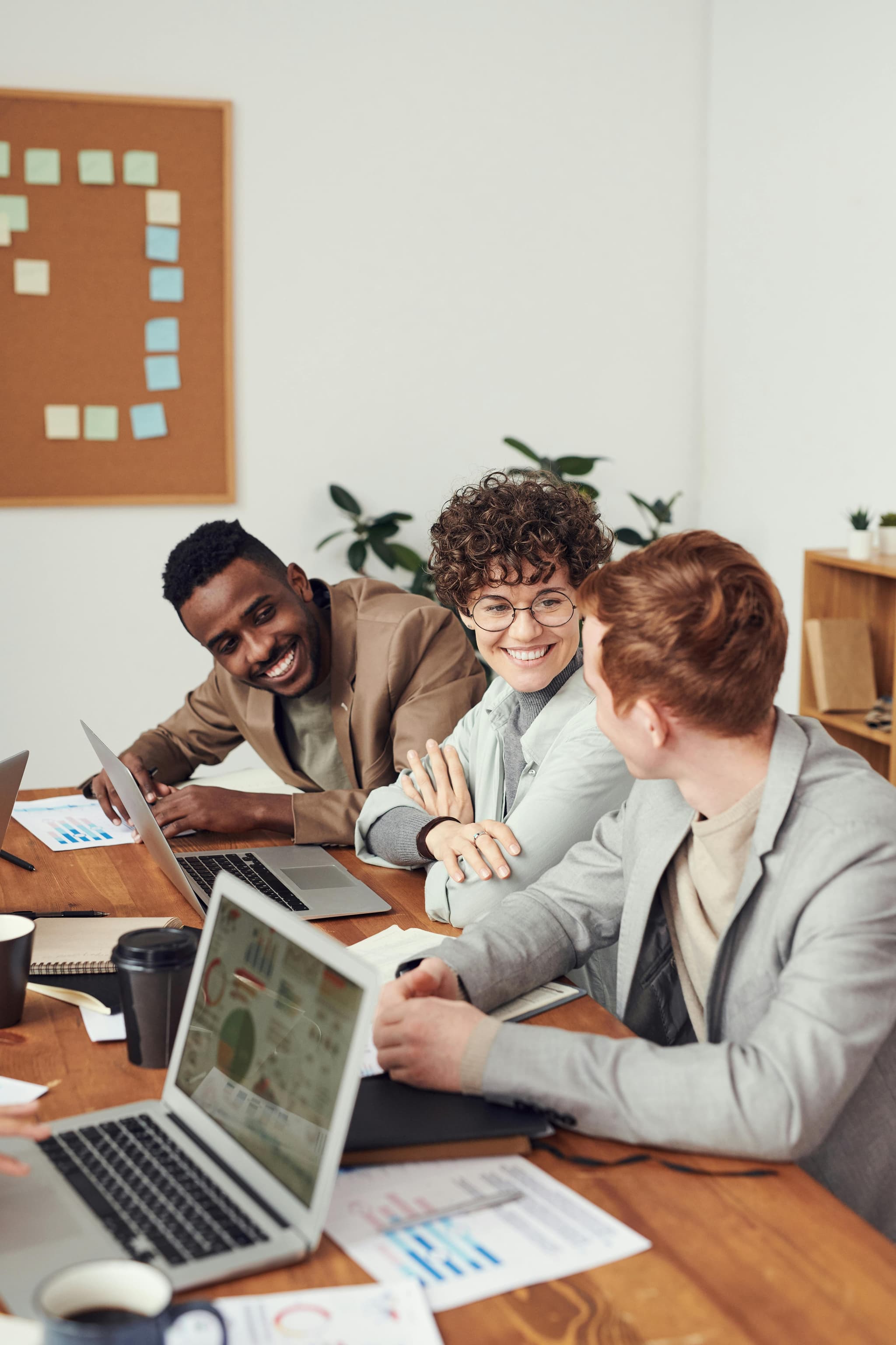 illustration of people working together